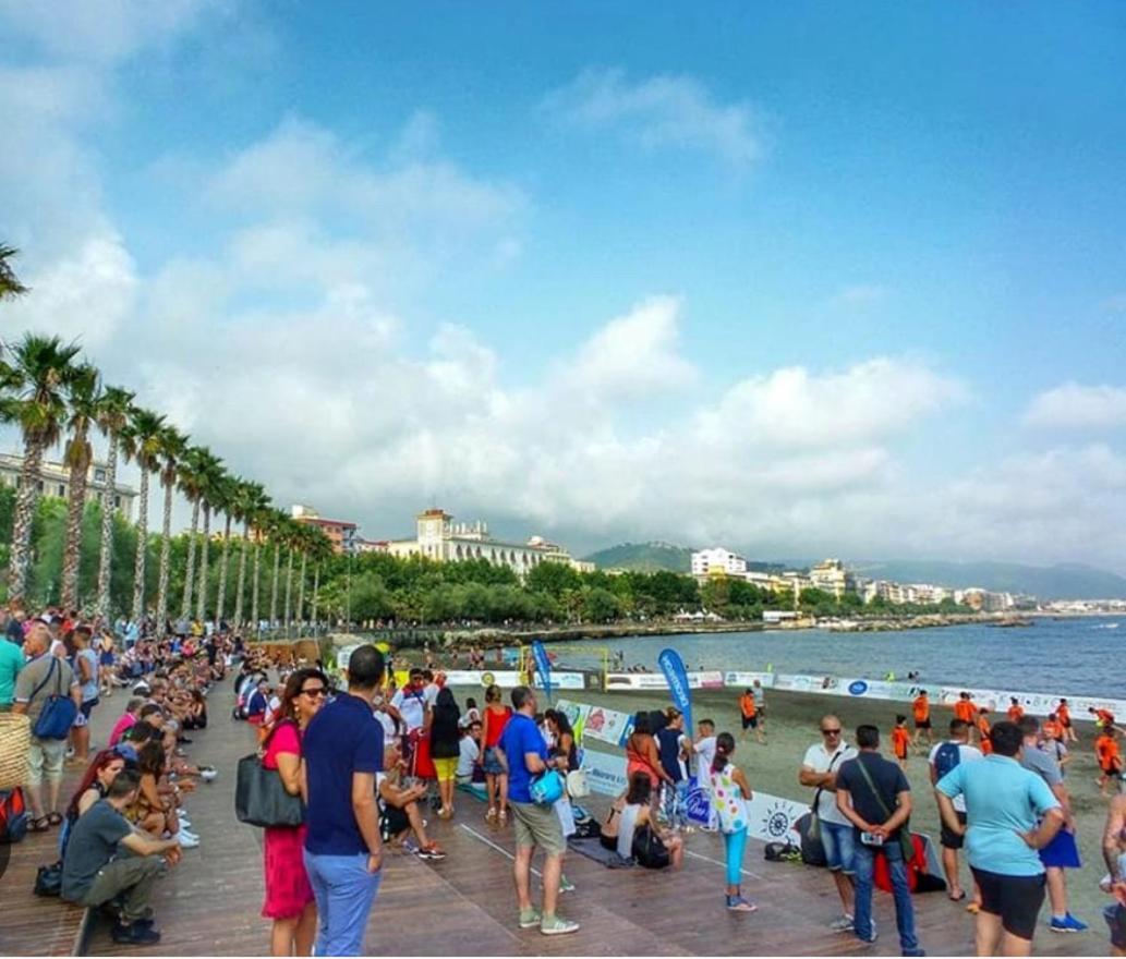 Salerno Mare E Luci Deluxe Apartment ภายนอก รูปภาพ